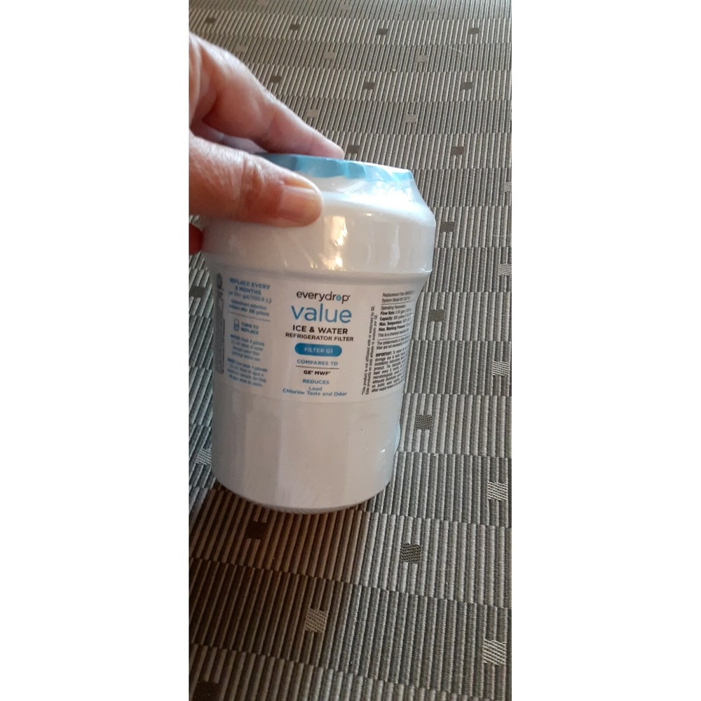 everydrop Value Ice & Water Refrigerator Filter G1 Reduces Lead EVFILTER G1